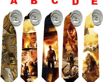 Necktie Indiana Jones Halloween Cosplay