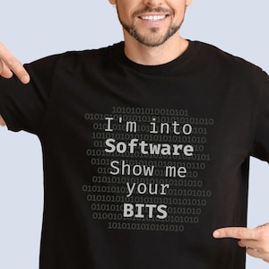 Funny Coder T-Shirt – I'm Into Software, Geeky Humor Tee
