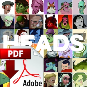 HEADS, An Art Book Featuring the Face, PDF