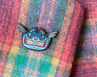 Cheshire Cat Enamel Pin