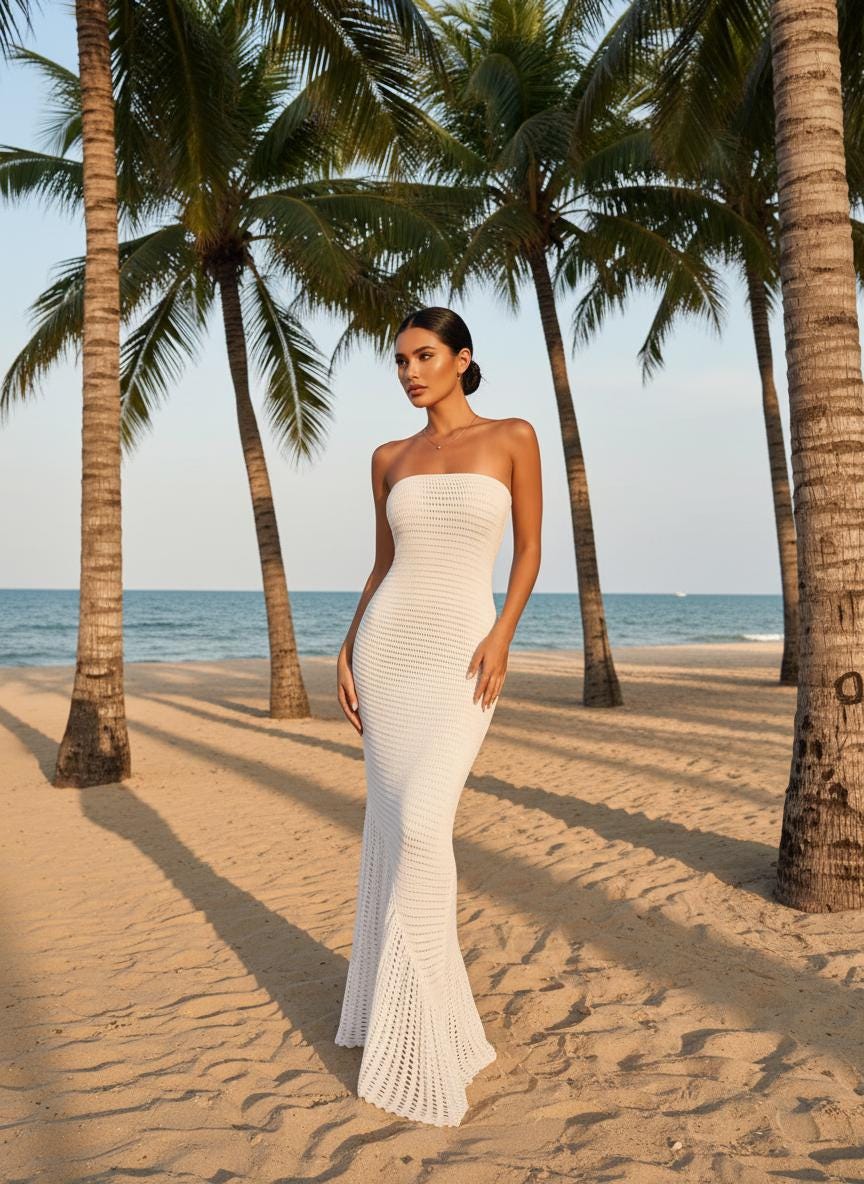 YOUR COZY Maxi Abito Donna Senza Maniche - Floreale, Estivo, Con Tasche, Stile Boho, Per Spiaggia E Vacanze