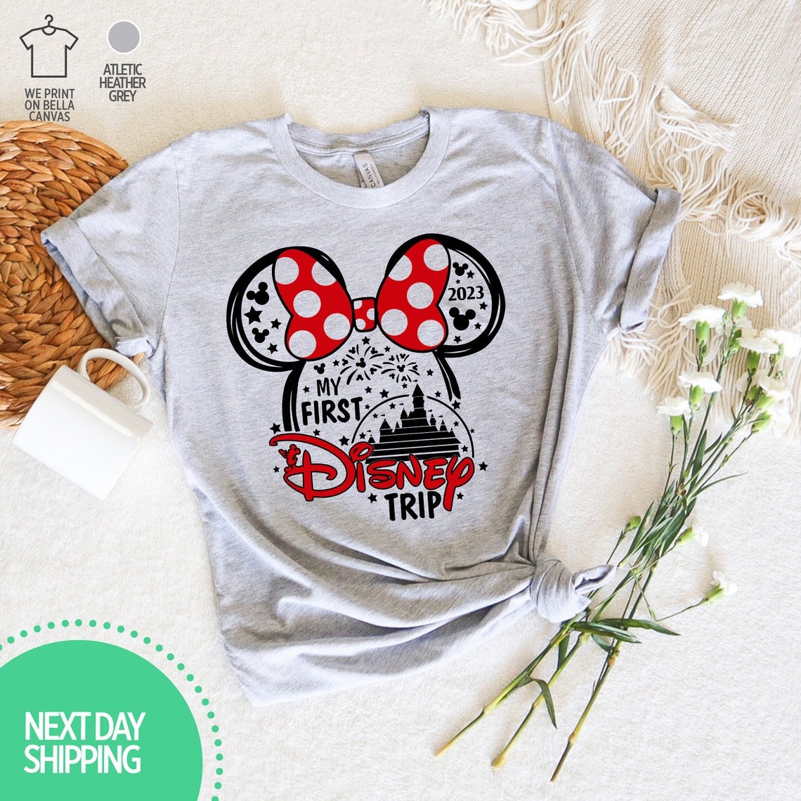 Discover My First Disney Trip Shirt, Disney Trip 2023 Shirt, 2023 First Disney Trip Shirt