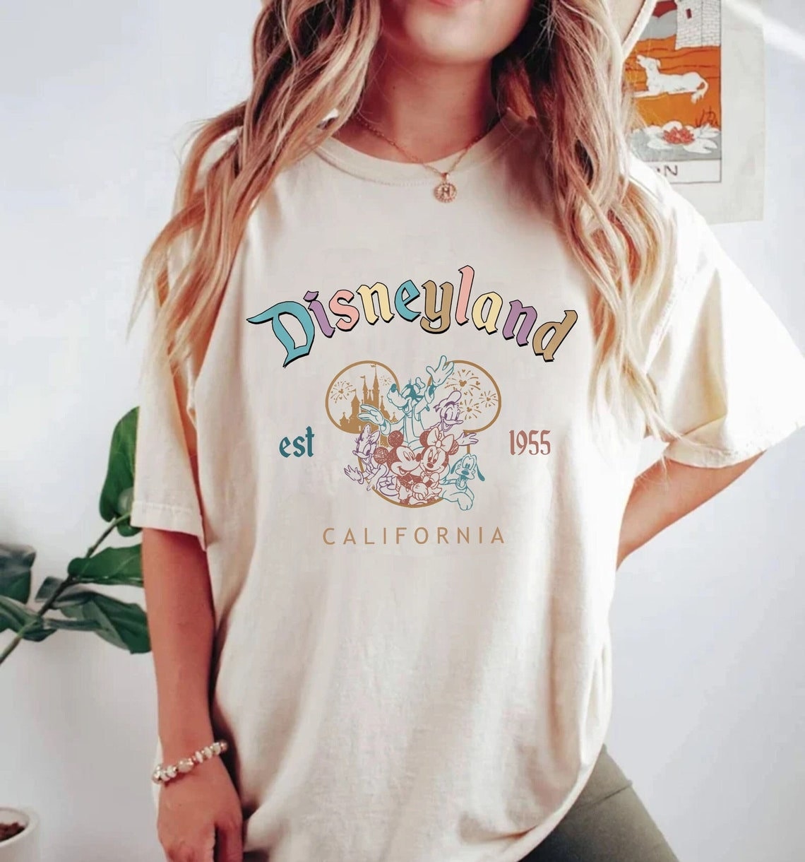 Discover Vintage Disneyland Est 1955 Shirt, Disney Trip Shirt, Magic Kingdom shirt