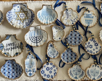 Hanukkah Ornament, Menorah Decorations, Hanukkah decor, Jewish art, Happy Hanukkah, Festival of Lights, Star of David, Passover Decor,