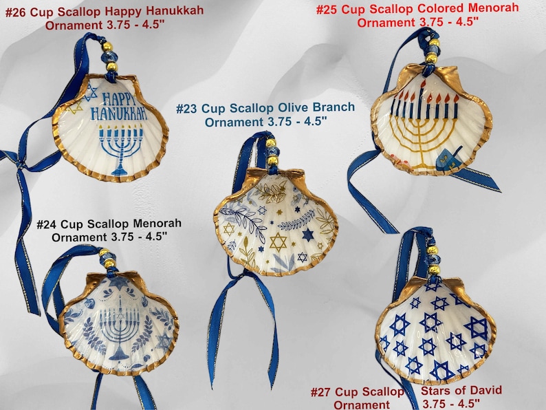 Jewish Ornaments – Star of David Hanukkah Ornament – Coastal Judaica Decor image 9