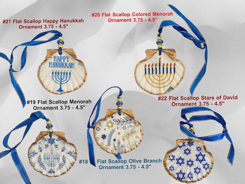 Jewish Ornaments – Star of David Hanukkah Ornament – Coastal Judaica Decor image 8