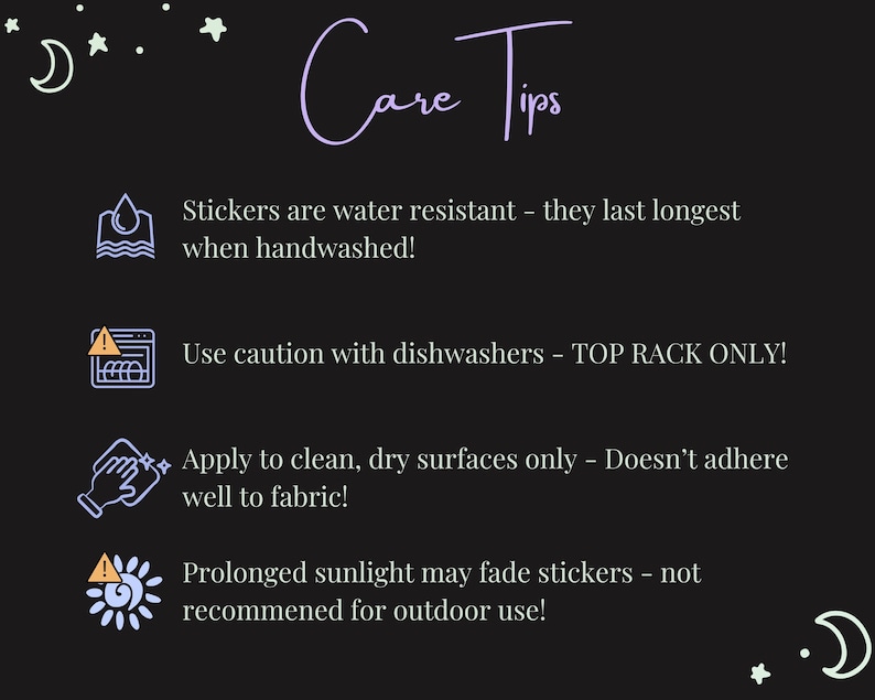 Care Tips