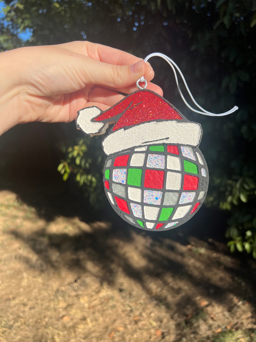 Disco Santa Hat - Etsy