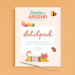 Watercolor Sketch Pad for Slow, Intuitive Painting & Creative Reset