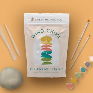 DIY Air Dry Clay Wind Chime Kit – Craft Project