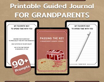 Diario de recuerdos de los abuelos: Libro de recuerdos (Descarga digital)