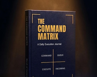 The Command Matrix: Printable Daily Execution Toolkit (11-Page PDF)