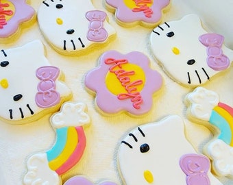 Kitty Sugar Cookies