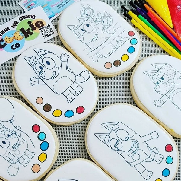 PYO (Paint Your Own) Cookies for Kids