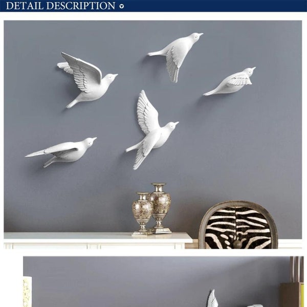 Gold Bird Wall Art Etsy