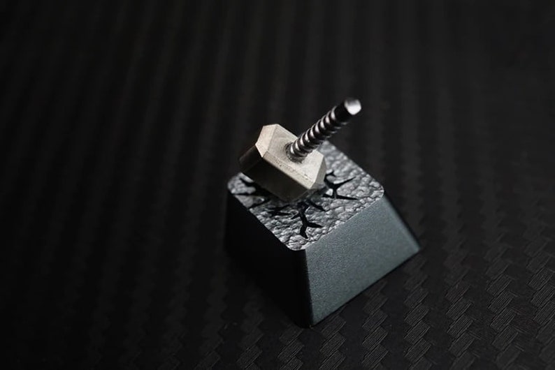 Gift for Him With Thor Hammer Keycaps Artisan Keycap Custom Etsy
