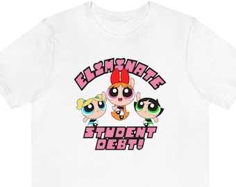 Eliminar la deuda estudiantil Camiseta / Regalo anticapitalista, Condonación de préstamos estudiantiles, Alivio de la deuda, Presente socialista, Marxista, Regalo de ayuda mutua