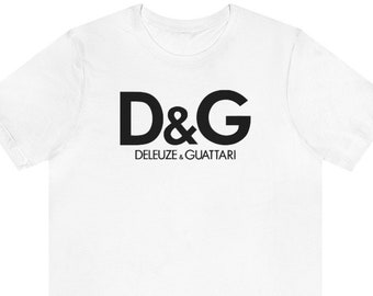 T-shirt Deleuze & Guattari | Chemise de théorie critique, Graduate School Present, Étudiant, Tee marxiste, Cadeau de philosophie, T-shirt anticapitaliste