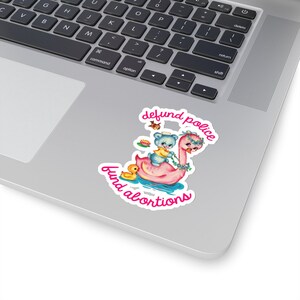 Defund Police Fund Abortions Stickers | Pro Choice, Feminist Gift, Feminist Sticker, Political Present, ACAB Gift, FTP, 1312, Defund Police image 7