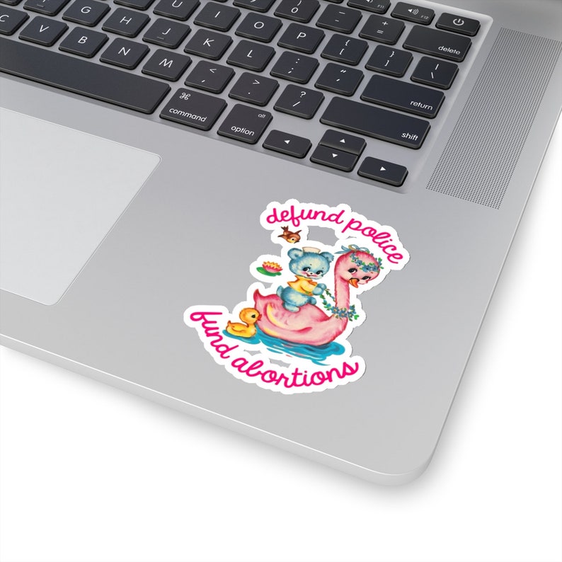 Defund Police Fund Abortions Stickers | Pro Choice, Feminist Gift, Feminist Sticker, Political Present, ACAB Gift, FTP, 1312, Defund Police image 7