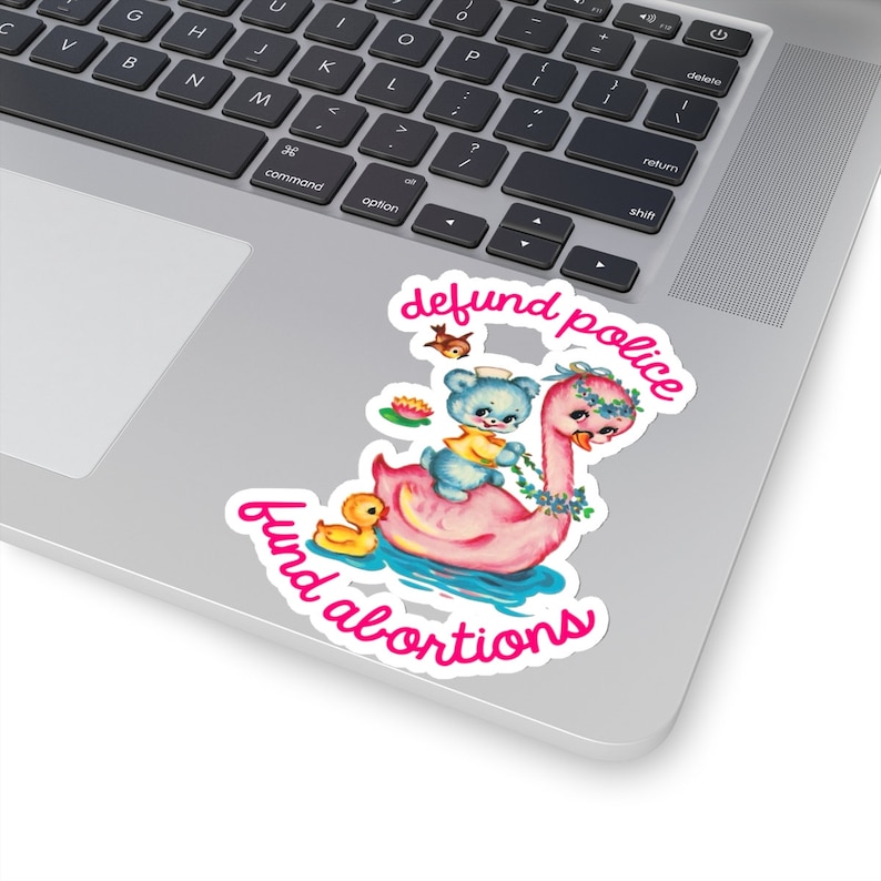Defund Police Fund Abortions Stickers | Pro Choice, Feminist Gift, Feminist Sticker, Political Present, ACAB Gift, FTP, 1312, Defund Police image 8