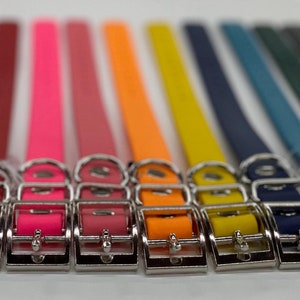 Dog Collar, Custom Collar, Dog Collar BioThane®, Waterproof Collar, Durable Buckle Collar, Dog Mom Gift, Dog Dad Gift, 3/4&quot; Width Collar