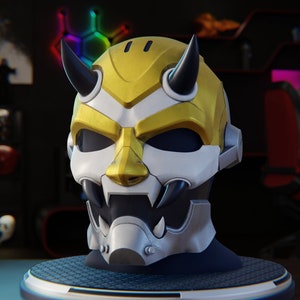 CyberOni mask from PUBG Mobile /STL FILE for printable
