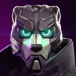 Evo Bear- cosplay sci-fi mask / STL FILE for printing