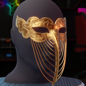 3D Model of Mother Miranda mask from Resident Evil Village