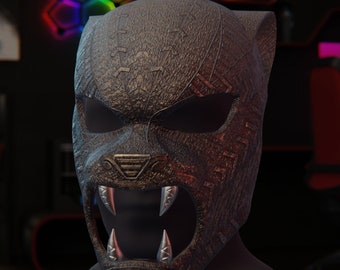 Black Panther ceremonial masks /STL 3D file for printing