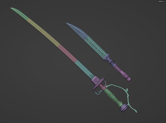 Rakuyo Blade From Bloodborne / STL FILE for PRINTING !! - Etsy Denmark
