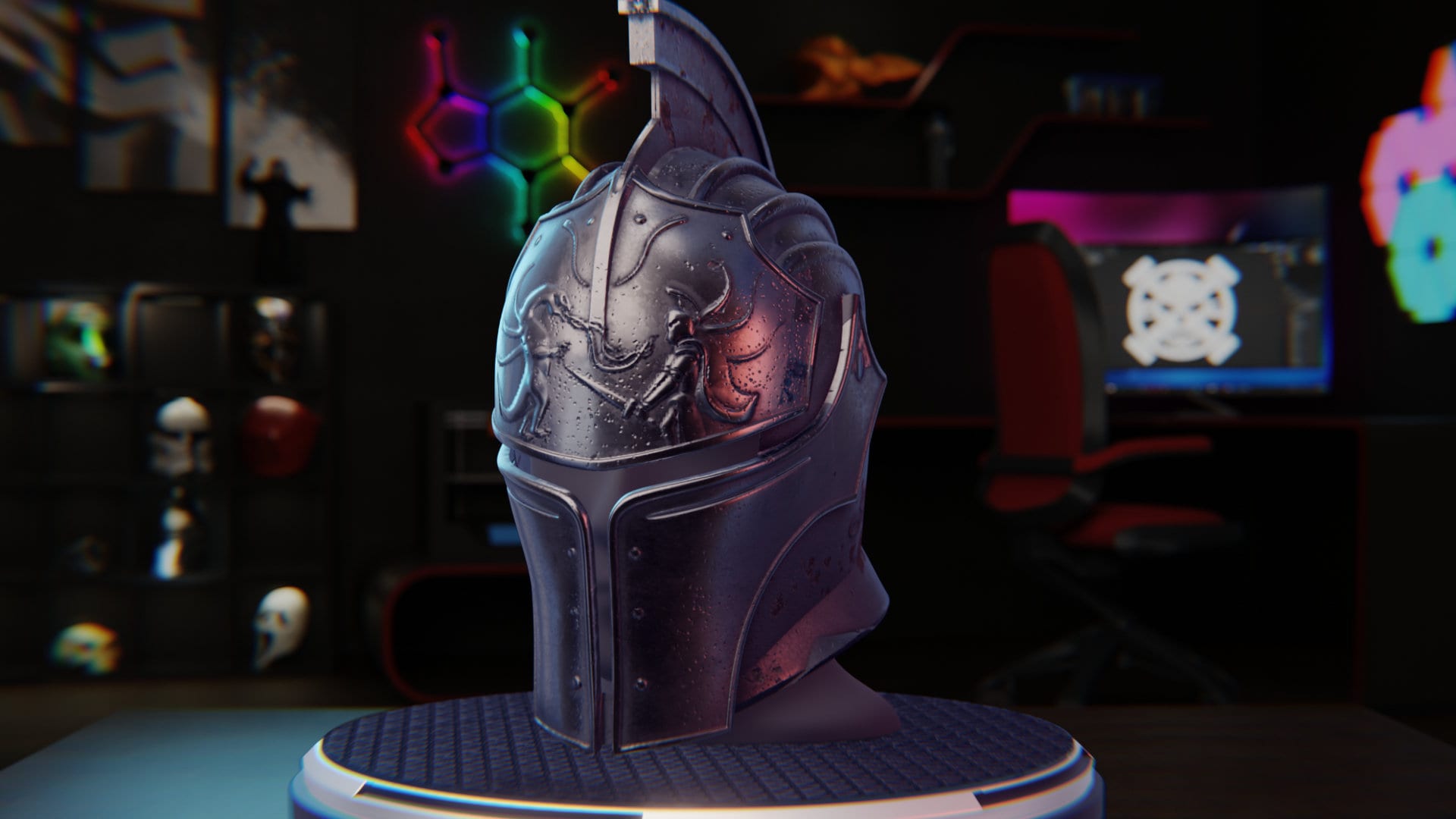 3D File of Faraam Knight Armor From Dark Souls - Etsy