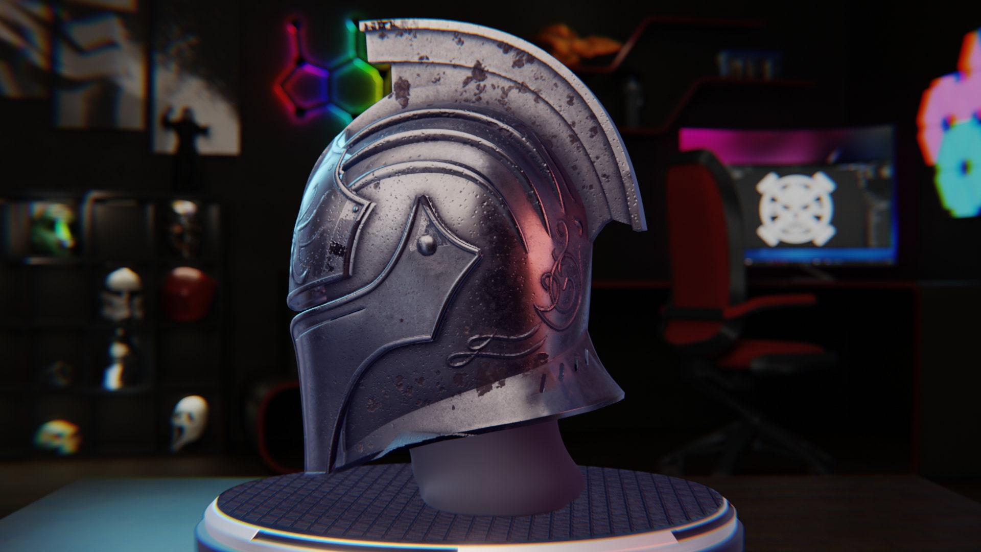 3D File of Faraam Knight Armor From Dark Souls - Etsy