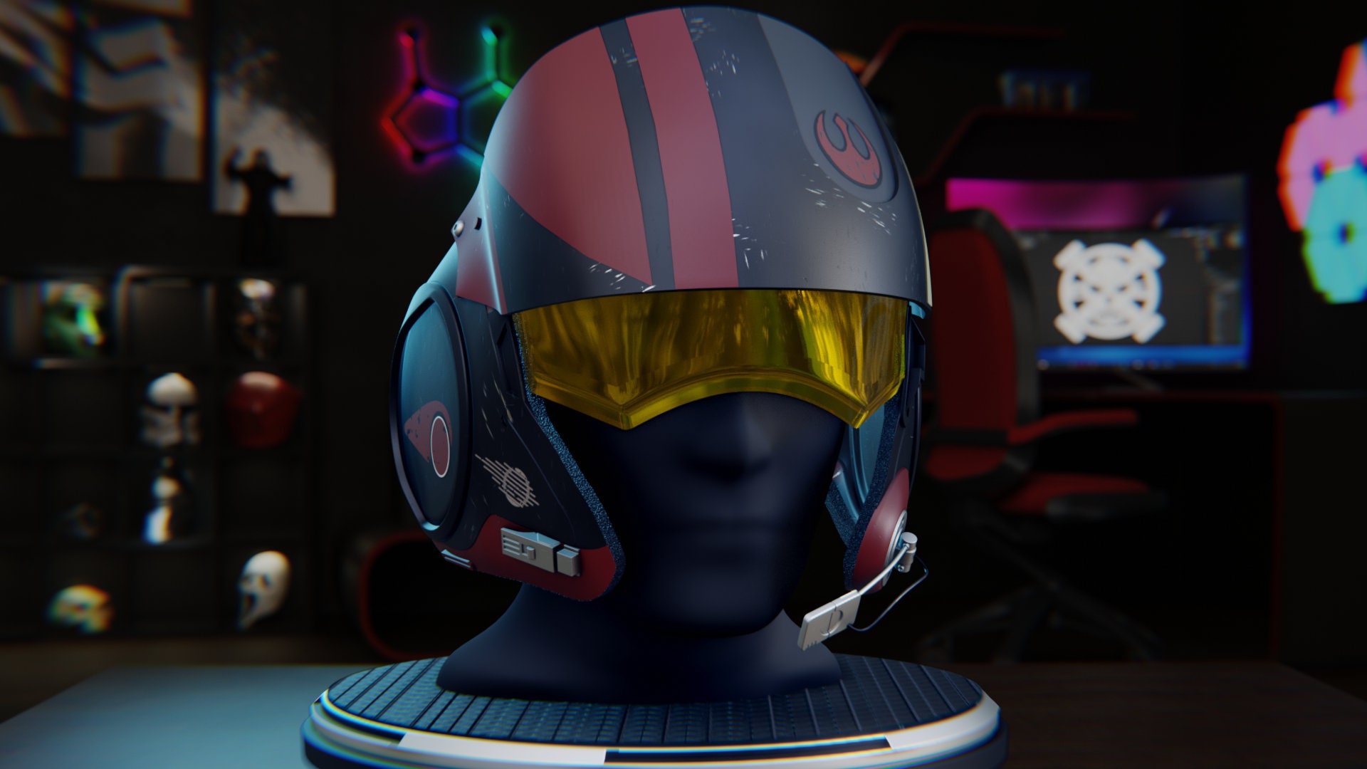 スターウォーズ ヘルメット ポー・ダメロン グッズ コレクター Star Wars The Black Series Poe Dameron Electronic X-Wing Pilot Helmet Hasbro Star Wars The Black Series Poe Dameron Electronic X-Wing