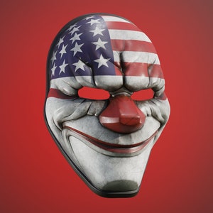 Dallas mask from Payday2 \ STL FILE