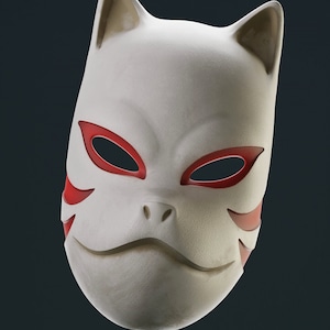 Kitsune mask best stl for 3d printing