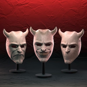 Horror Mask from The Black Phone / STL FILE for 3d PRINTING