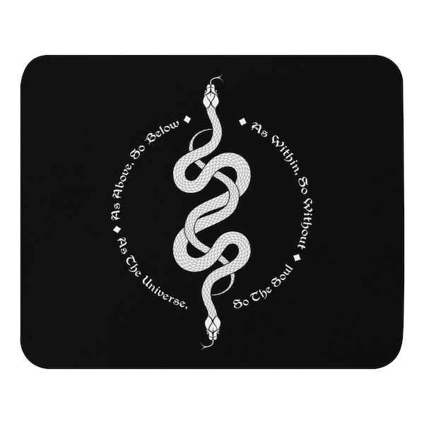 As Above, So Below Mouse Pad