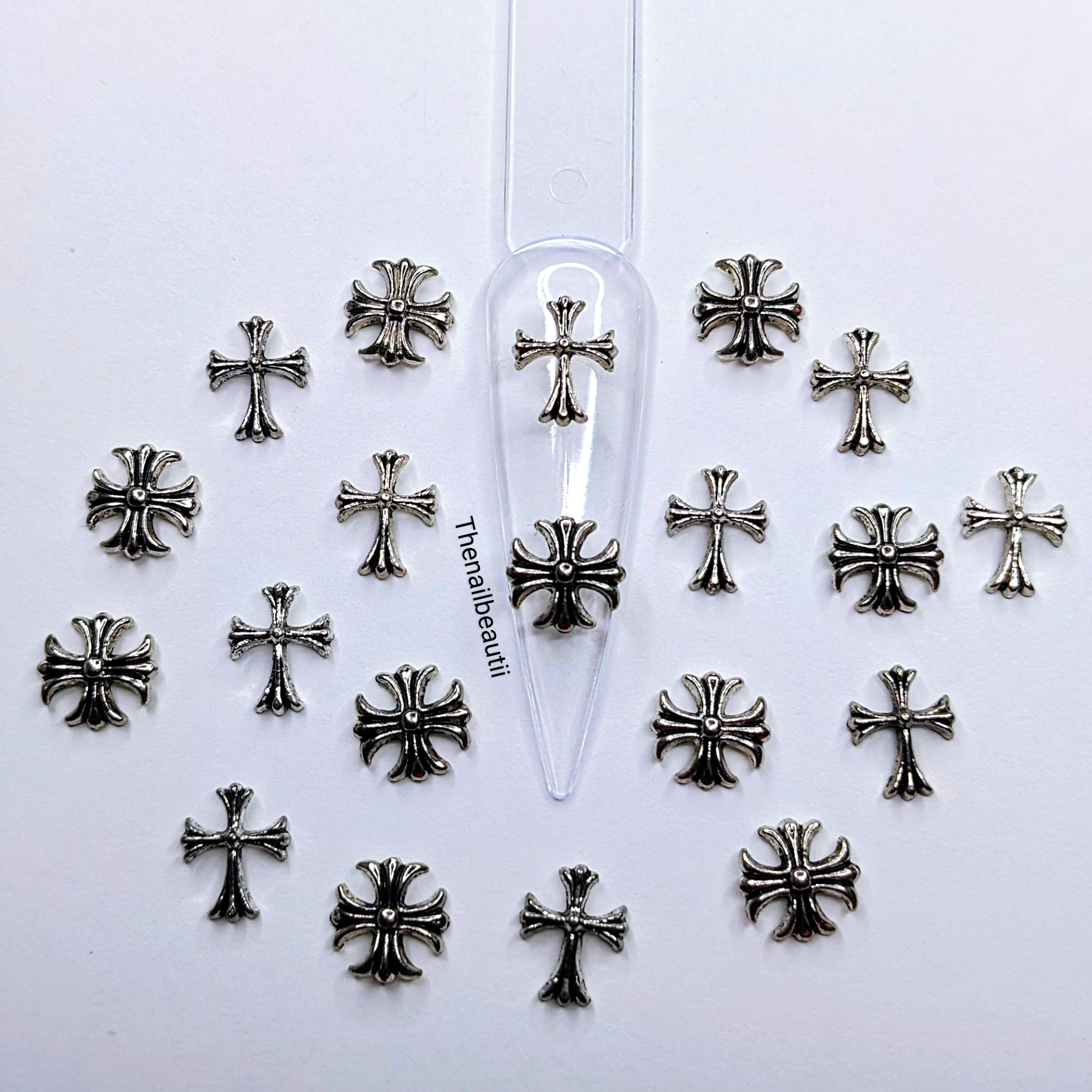 Beaupretty 10pcs Nail Rhinestones for Women Nails Phone case Charm Nail  Stones Metal Nail Art Sticker Nail Metal Charms Gold Nail gems Manicure  Charms