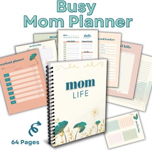 Beschäftigte Mama Planer | Mamas Masterplan: Der ultimative Planer für beschäftigte Mamas