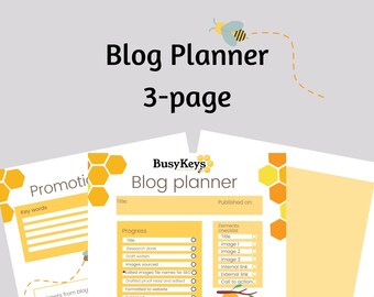 Blog-Planer – digitaler Download
