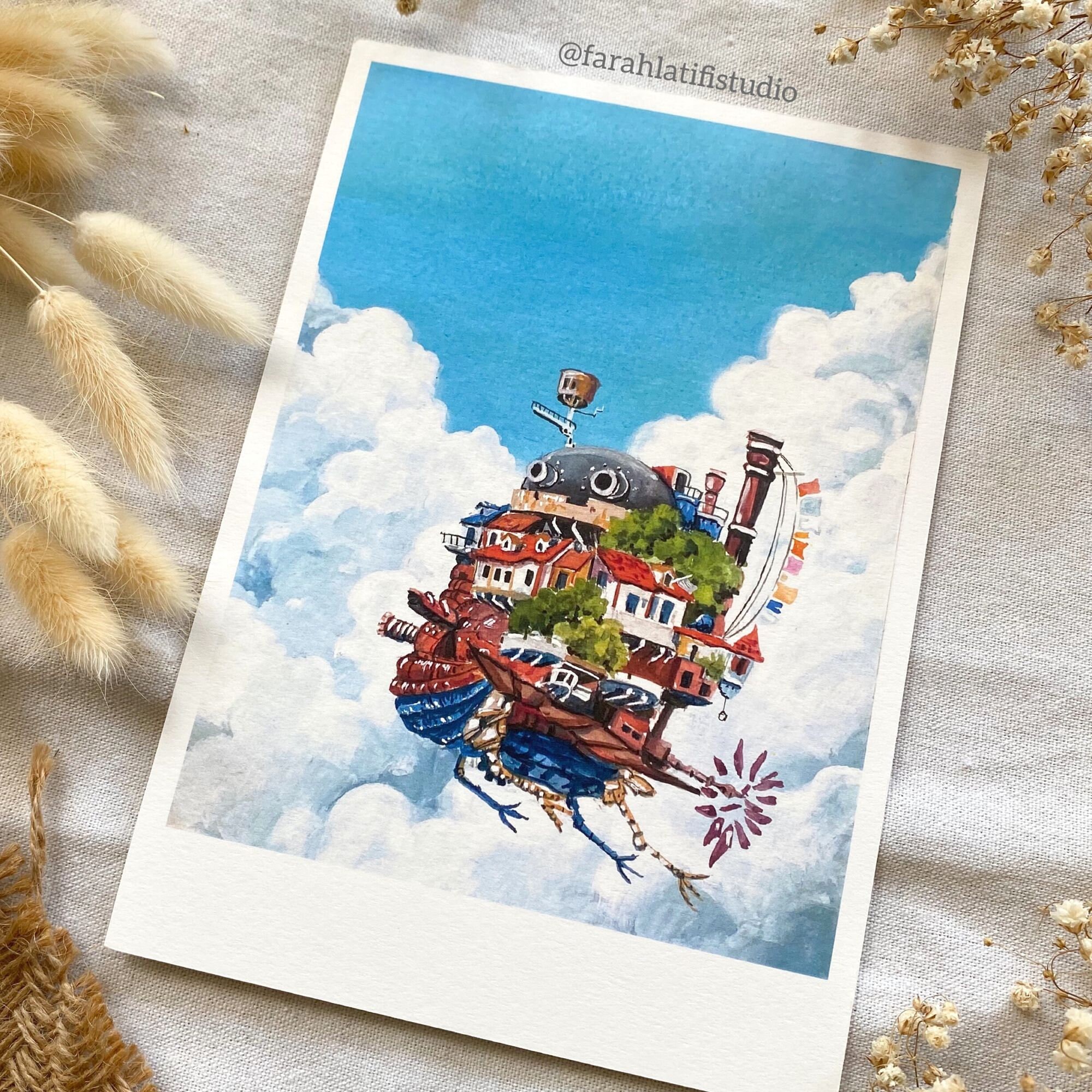 Printable Wall Art Digital Download Studio Ghibli Art Print - Etsy