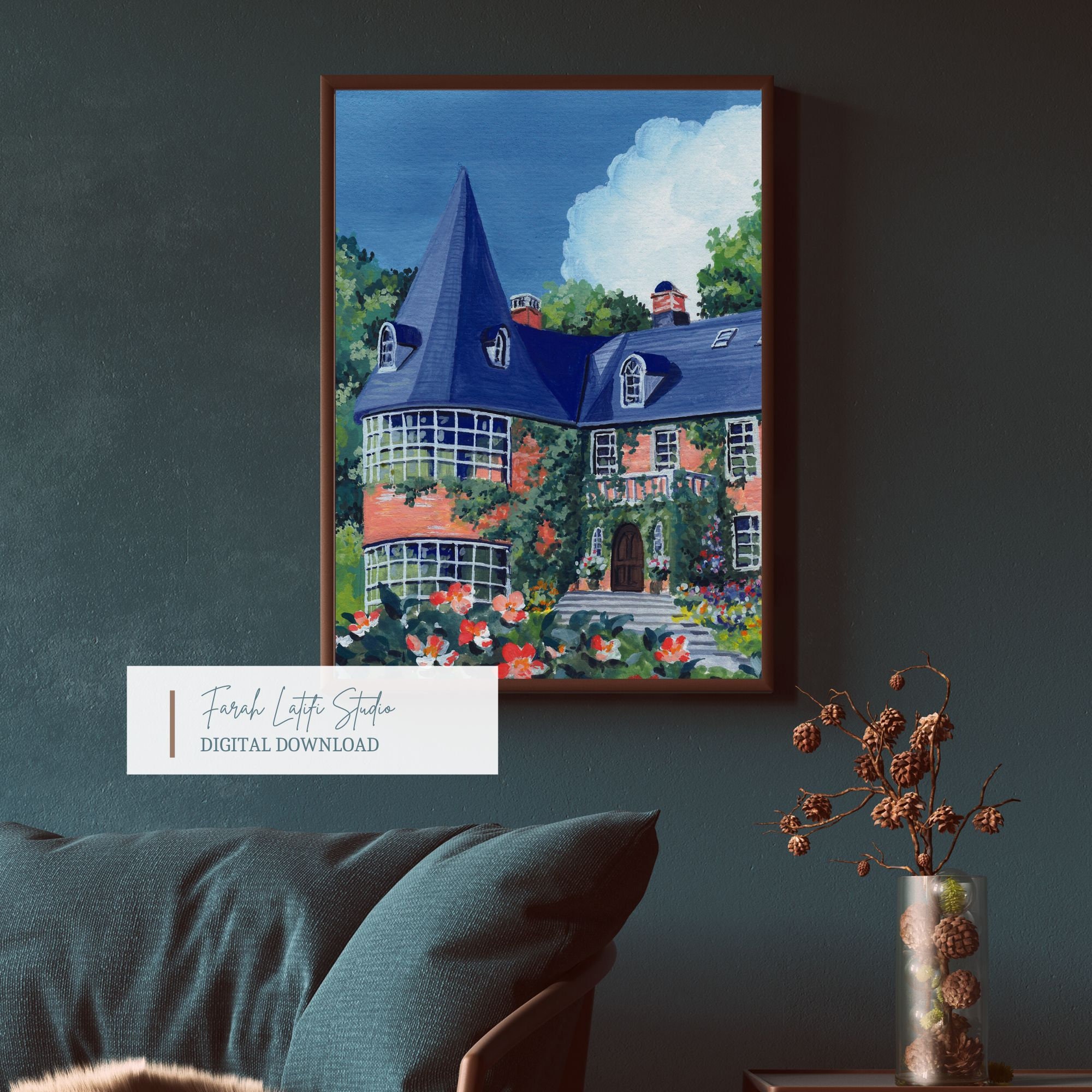 Printable Wall Art Digital Download Studio Ghibli Art Print - Etsy