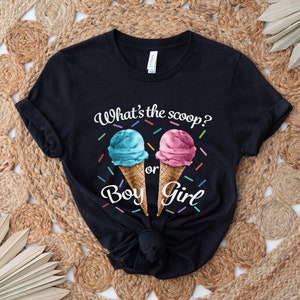Whats the scoop gender reveal shirt Ice cream gender reveal t-shirt What is the scoop gender reveal party shirt Keeper of the gender shirt