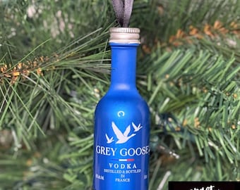 GREY GOOSE VODKA  Christmas Tree Ornament