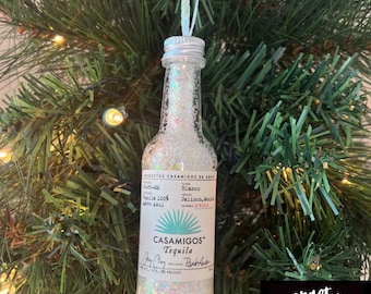 CASAMIGOS Tequila Glitter Ornament