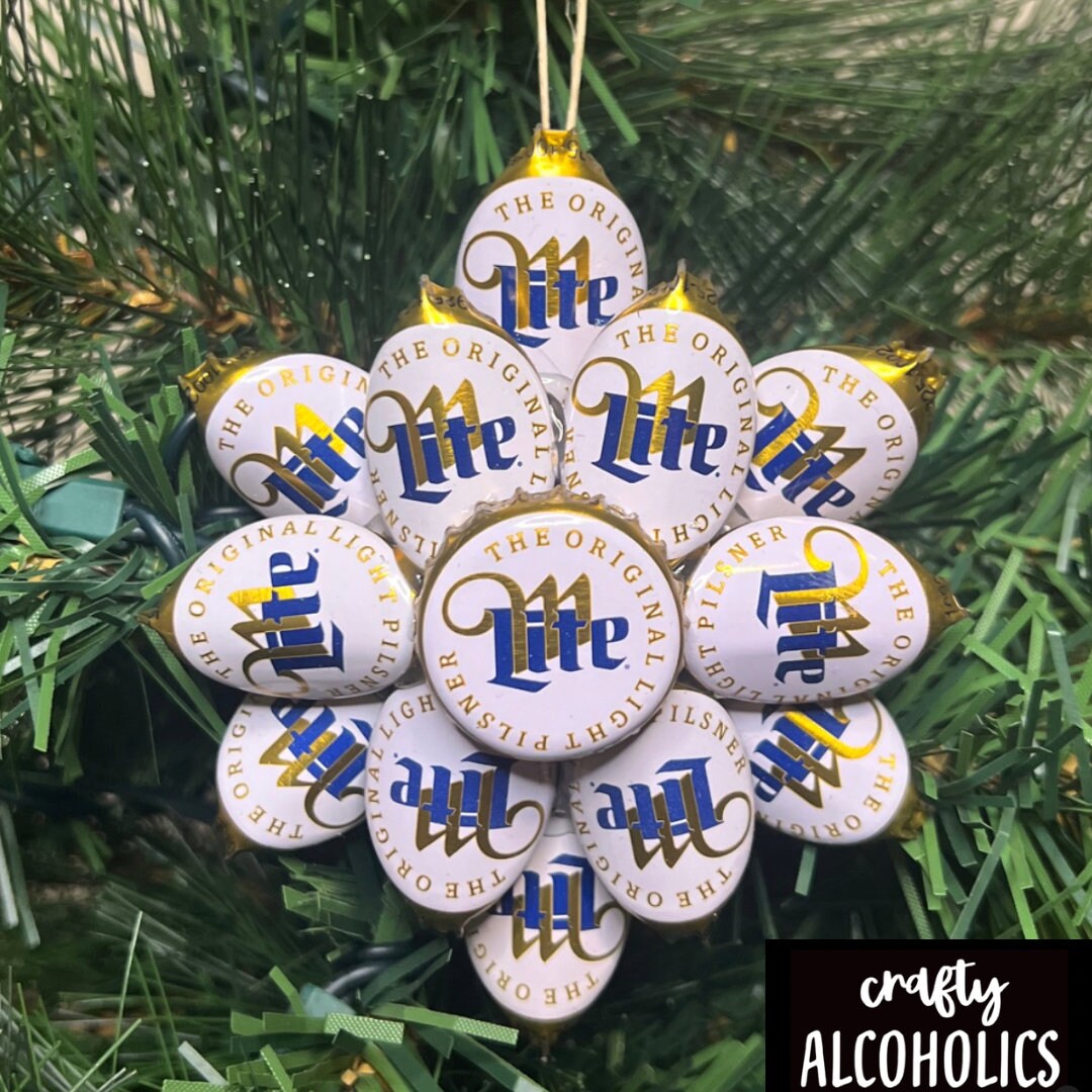 MILLER LITE Christmas Ornament Etsy