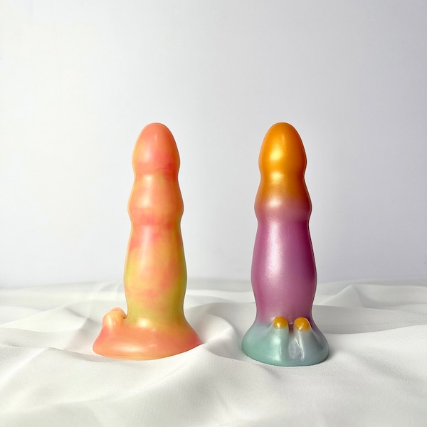 Fantasy Knot Dildo | colorful fantasy dildo | sex toys | Anal Toys | Pegging Toy | Body Safe Platinum Silicone | Adult Toys | Mature