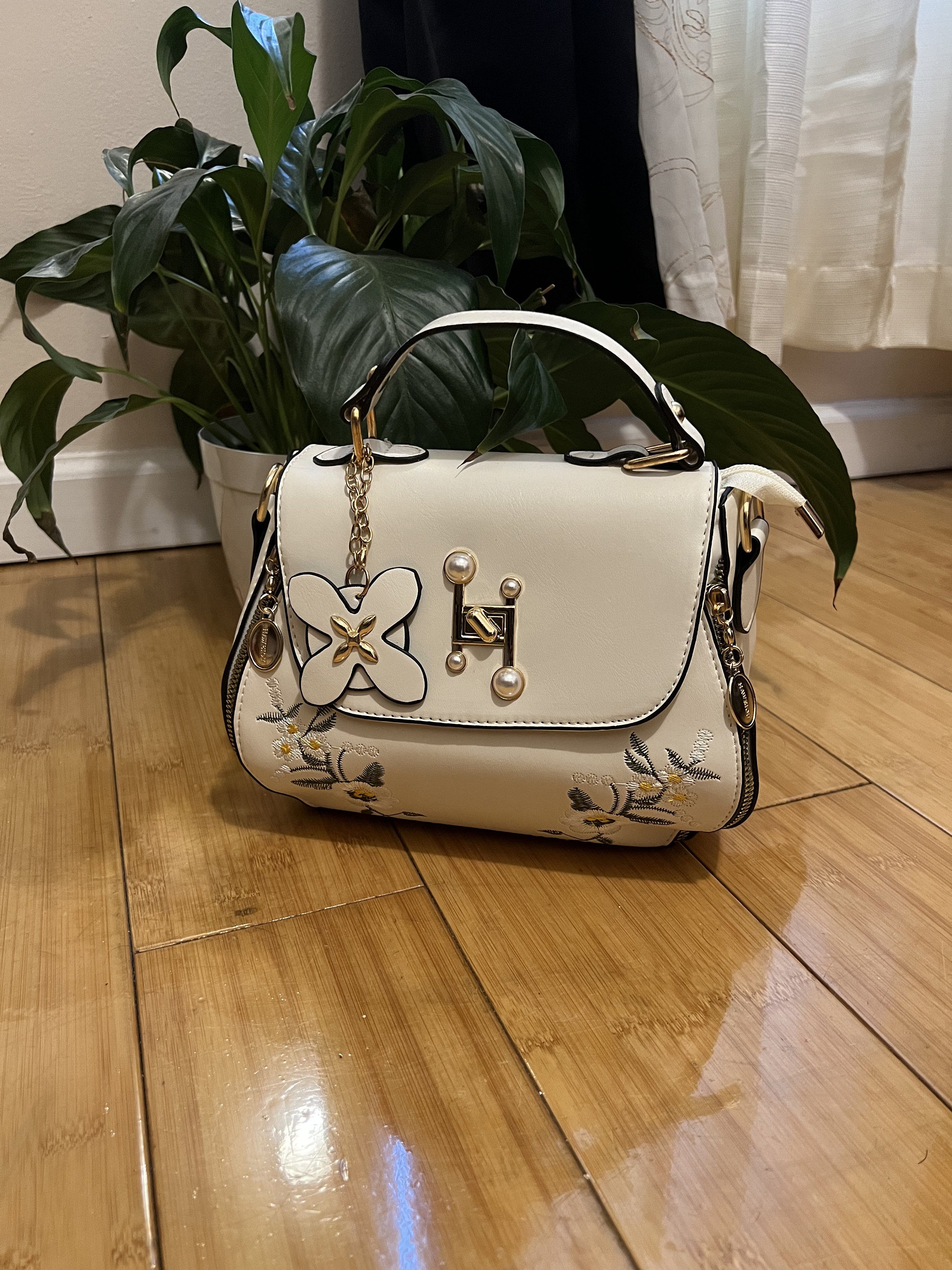 Coach Micro Tilly Top Handle Floral Crossbody