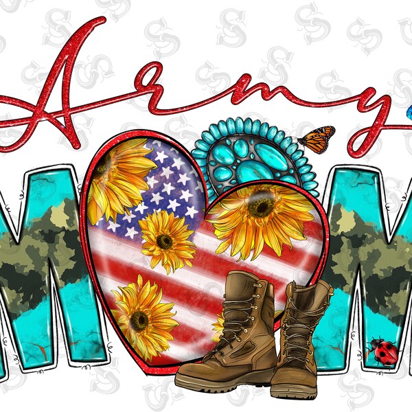 Army Mom - Etsy